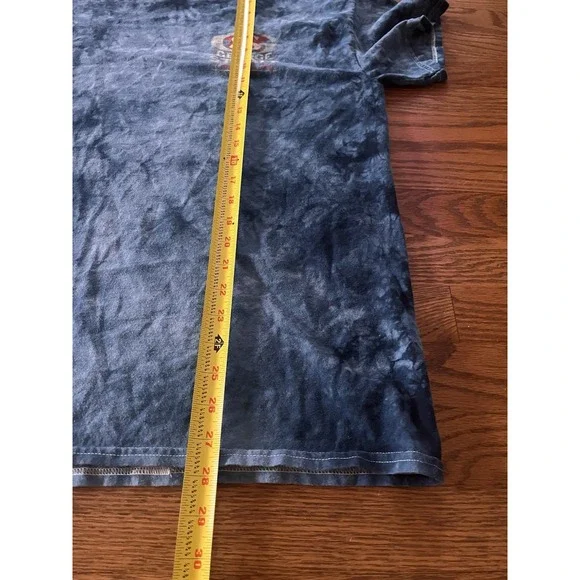 GEORGE STRAIT The Cowboy Rides Away 2014‎ Concert Distressed Tie-dye Large Shirt - Picture 7 of 8